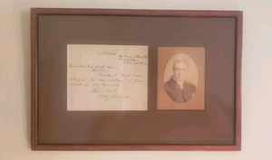 vintage Theatre Hudson NY OTIS SKINNER 1908 hand signed tour letter w 1904 Photo - Picture 1 of 13