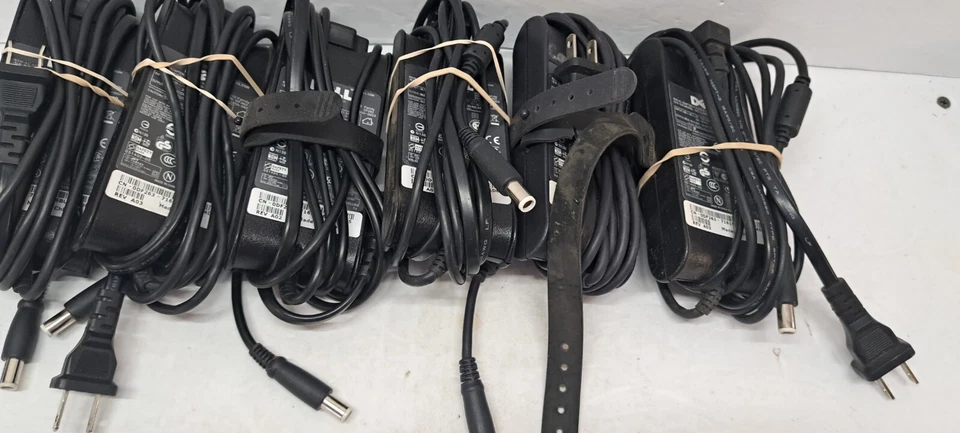 lote de 6 adaptadores de CA originales Dell 65W PA-12 CC 19.5V 3.34A - 0DF263 DF263 Foto 1 de 4