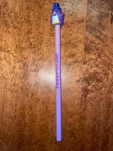 Vintage 1983 Sanrio - Smoking Sam - ausgefallener Bleistift mit Topper - selten, lila - Bild 1 von 6
