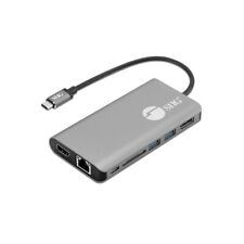 SIIG USB-C MST デュアル ディスプレイ ドッキング ステーション [シングル 4k、デュアル 1080p] アダプター