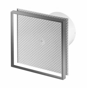 Gefliester Badabzieher Ventilator 100mm mit Timer, Feuchtigkeitssensor / Wandventilator - Bild 1 von 4