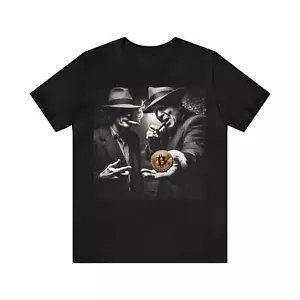 T-shirt criptovaluta bitcoin unisex taglia adulto - Foto 1 di 6