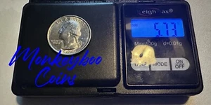 1990 P Washington Quarter - Rolled Thick Planchet - Rare Error Coin - Picture 1 of 6