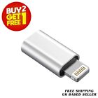 Usb Type C Female To 8 Pin Male Adapter Converter For Ipod Iphone Ipad Uk Stock