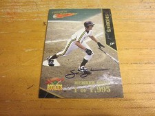 Scott Shores 1995 Signature Rookies Members Only Preview Signatures #P9 Card MLB