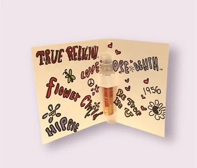 True Religion Love Hope Denim 1,5 ml Cardado TAMAÑO DE MUESTRA ¡Nuevo! Foto 1 de 2