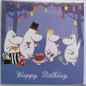 Moomins Birthday card - Picture 1 of 1