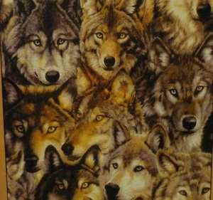 SunsOut Pack Of Wolves 500 piece puzzle 53618 Pixie Studio 19.5 X 19.5 NEW - Picture 1 of 3