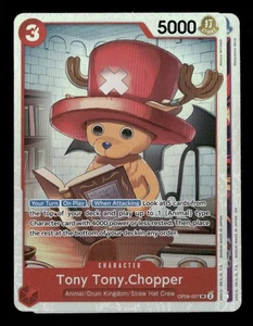 Tony Tony.Chopper OP08-007 One Piece Two Legends SR CASI NUEVO Inglés - Imagen 1 de 2