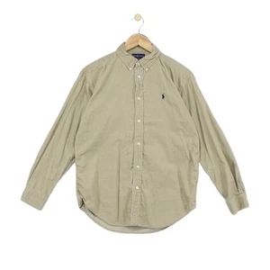 Camisa de Pana Ralph Lauren Vintage Niños Talla XL Beige Informal​ Algodón​ - Imagen 1 de 12