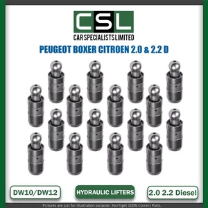 PEUGEOT DW10FUD HYDRAULIC LIFTERS SET OF 16 PCS 2.0 DIESEL JUMPER II BUS DW12 - Picture 1 of 5