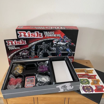 Hasbro Risk Transformers Cybertron War Edition Board Game Sealed Contents - Image 1 of 4