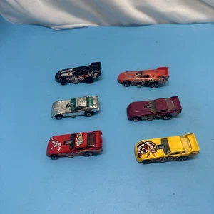 Hot Wheels 6 Stück 70er Jahre Diecast lustige Autos Made in Malaysia/Thailand HW4 - Bild 1 von 14