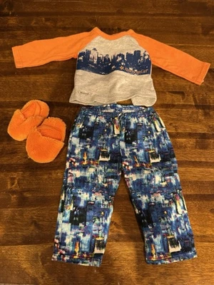 American Girl Truly Me Building Dreams PJs for 18" Boy Retired EUC - Image 1 of 4