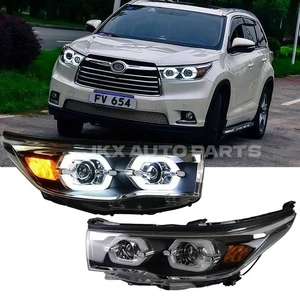 For Toyota Highlander 2014-2016 Headlight HID LED Signal High+Low Beam Assembly - Picture 1 of 16