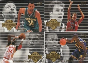 1994-95 Fleer Ultra NBA AWARD WINNER Insert Set 4 - Webber Olajuwon Curry - Picture 1 of 1