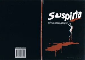 SUSPIRIA (1977) JESSICA HARPER - DARIO ARGENTO - CROATIAN BOOK & DVD - Picture 1 of 1