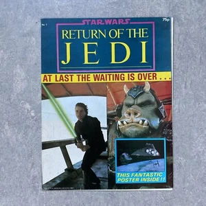 Star Wars Return Of The Jedi Official Poster Monthly Magazine #1 Original 1983 - Bild 1 von 9
