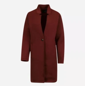 Kastanienbraun Steve Madden Damen Luftschicht Softshell modische Jacke Größe M (UVP 250 $) - Bild 1 von 9