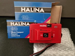 Cámara fotográfica compacta Halina 150 35 mm retro 35 mm coleccionable - en caja - Imagen 1 de 5