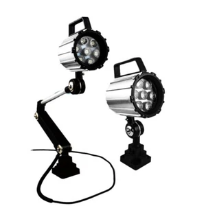 Swing Arm Milling Lathe LED Light 7W Lighting AC/DC110-220V Waterproof Aluminum - Picture 1 of 9