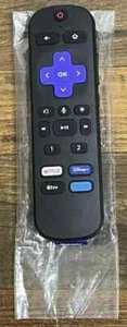 Genuine Roku Select Smart Tv Remote with Voice RC-EL3 3026000134 with batteries - Picture 1 of 1