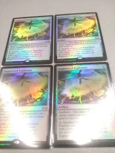ENGINEERED EXPLOSIVES *FOIL* x 4 PLAYSET ENG - MTG DOUBLE MASTERS MINT - Picture 1 of 1