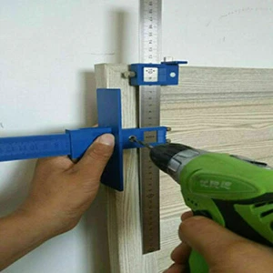 Dübellehre Bohrlehre Jig Dübelleiste Dübelhilfe Holz Bohrschablone Schnelldübler - Bild 1 von 5