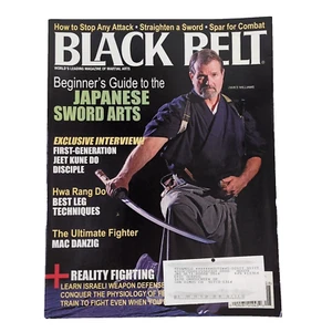 Black Belt Magazine August 2008 Japanese Sword Arts Guide James Williams - Picture 1 of 7
