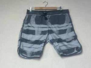 O'Neill Retro Freak Board Shorts Swim Trunks Navy Gray  Black  Mens Size 32 - Picture 1 of 9