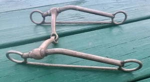 Long Shank Snaffle Never Rust Horse Bit for Western Saddle Riding 5” Mouth - Picture 1 of 4