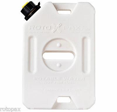 Paquete de agua de 1 galón jarra Jerry Can paquete de agua de emergencia repuesto para exteriores Foto 1 de 4