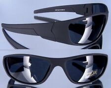 Herren Biker Brillen schwarz matt Sonnenbrille Sportbrille UV 400 geschützt neu