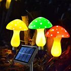 Outdoor Fairy String Lights Solar Mushroom Light LED Light Christmas Lights