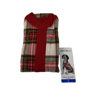 Eddie Bauer Family Pet Holiday Pajama Size Large - Picture 1 of 2