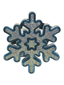 BATH & BODY WORKS GLOW BLUE SNOWFLAKES WALLFLOWER FRAGRANCE LIGHT UP PLUG IN NEW - Picture 1 of 3