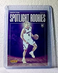 Hunter Tyson 2023-24 Panini #34 NBA Spotlight Rookies Basketball Card 1/209 - Picture 1 of 2