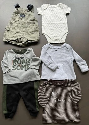 Baby Boy Infant 0-3M Bundle Of 6 pcs high brand name the little white company Uk - Image 1 of 4