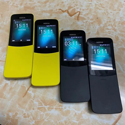 Nokia 8110 4G (2018) Dual Sim TA-1059 Unlocked 4GB 512MB RAM  SmartPhone - Image 1 of 4