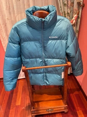 Chaqueta Columbia L - Azul Claro Muy acolchada - Imagen 1 de 4