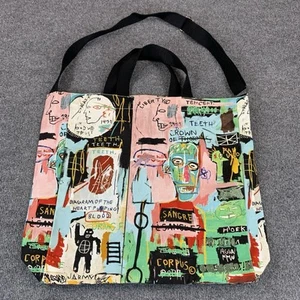 JEAN-MICHEL BASQUIAT “In Italian” CROSSBODY BAG, Rome Pays Off. NWOT - Picture 1 of 5