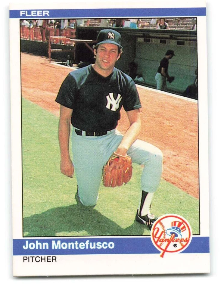 1984 Fleer MLB Baseball Trading Cards With Rookies 1-250 - Image 1 of 1