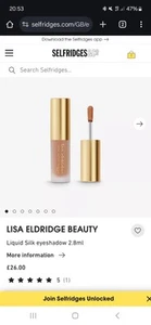Lisa Eldridge Ione Liquid Silk Eyeshadow Retail £26! - Picture 1 of 2