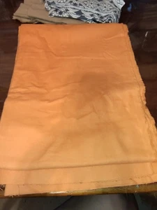  UNGESCHNITTENER SUPER KUSCHELIGER FLANELLSTOFF JOANN orange 60" x 44" - Bild 1 von 1