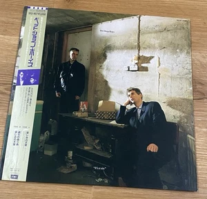 RARE 1980s Electronica LP 12” JAPAN Pet Shop Boys ITS A SIN EMI EX/NM OBI - Picture 1 of 10