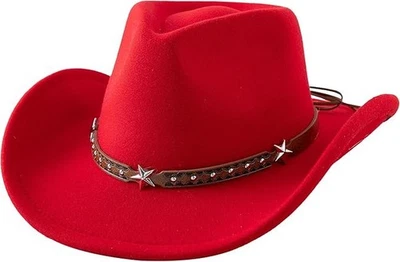 Классический Western ковбой шляпа для взрослых мужчин женщин Cowgirl страны фестиваль - Изображение 1 из 4