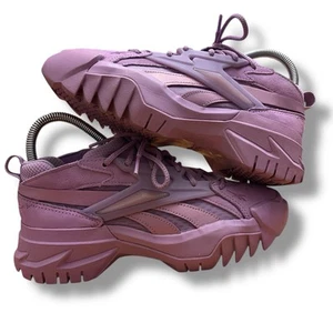 Reebok Women's 6.5 Cardi B Club C V2 Casual Shoes GW6693 Puzzled Purple - Picture 1 of 11
