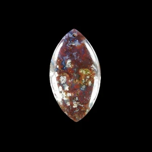Moss Agate 56x31x7 mm Pendant bead HG306025 - Picture 1 of 4