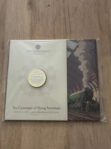 2023 Flying Scotsman £2 Two Pound Coin Brilliant Uncirculated Pack BU5 - Picture 1 of 3