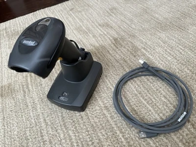 Escáner de código de barras Zebra Motorola Symbol DS6878 2D inalámbrico Bluetooth con soporte Foto 1 de 4
